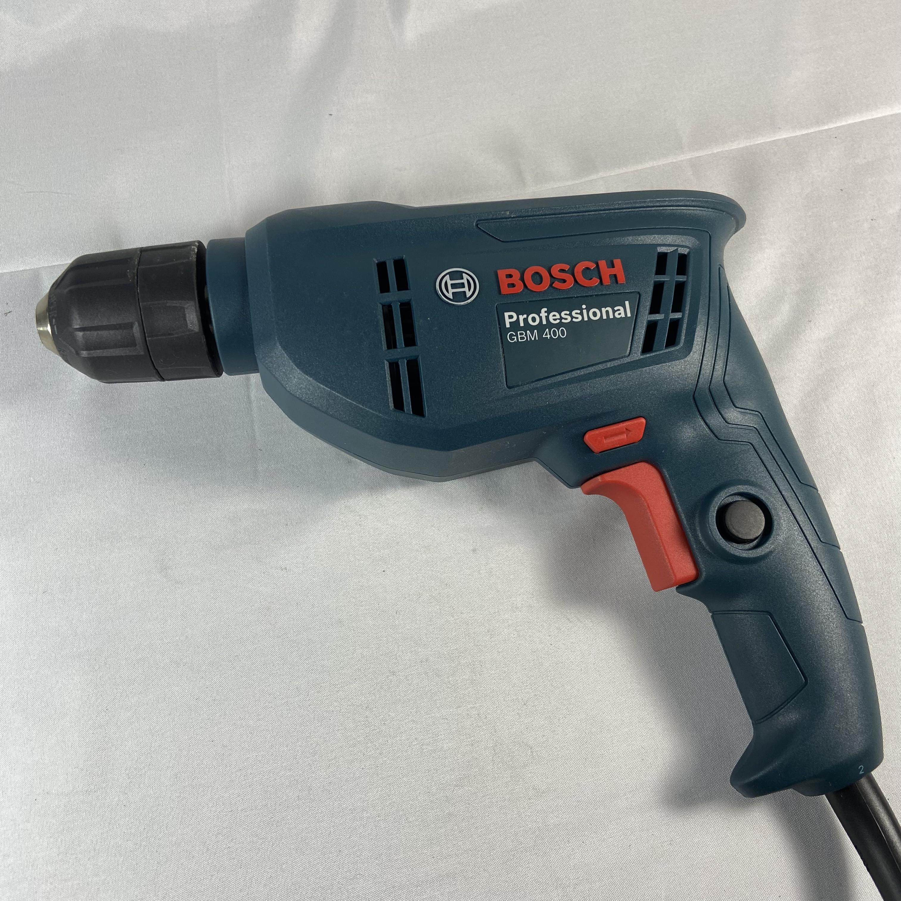 Mesin Bor Listrik GBM 400 BOSCH Proffesional Rotary Drill 10 MM 2