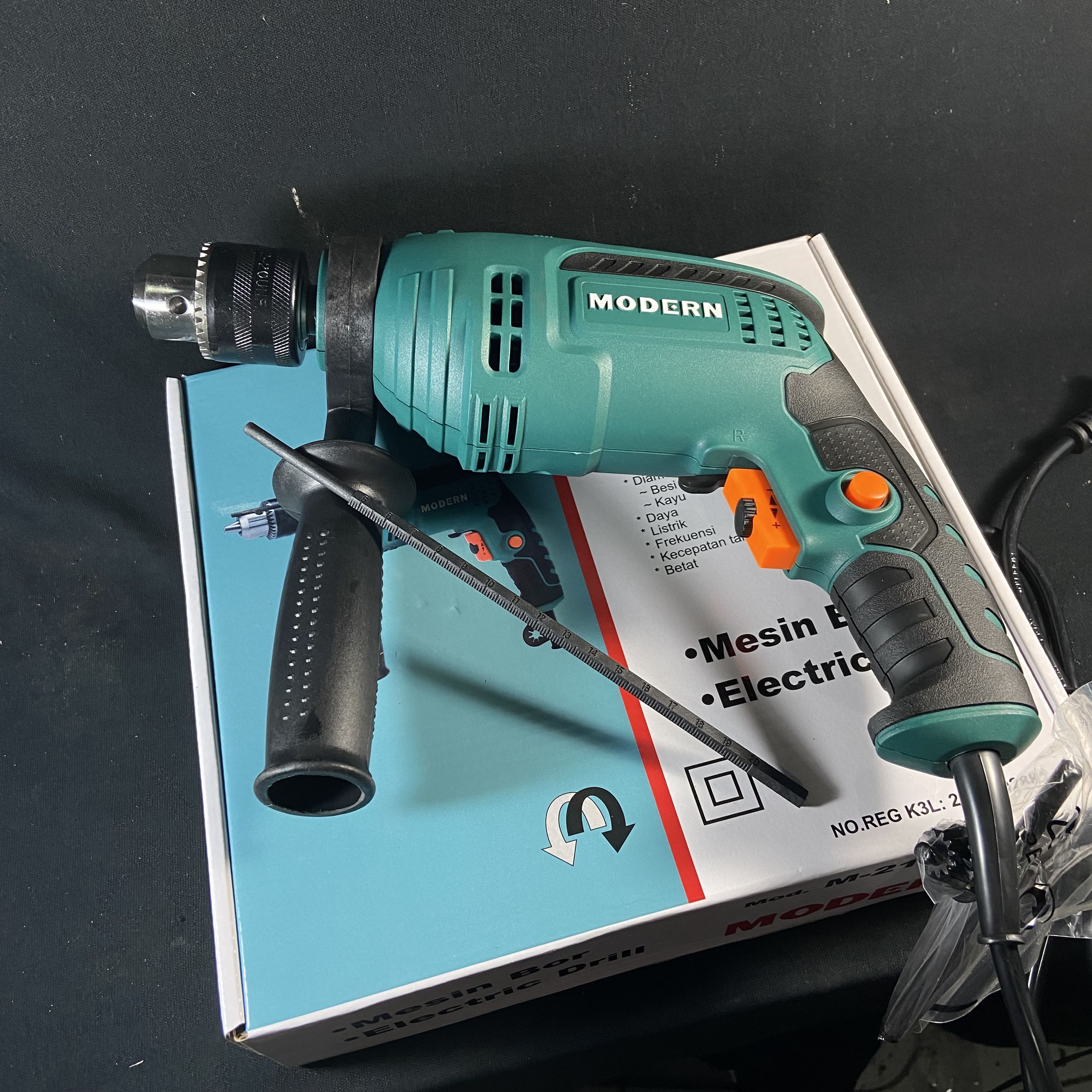 Mesin Bor Beton MODERN M2150 Impact Drill 13MM 3