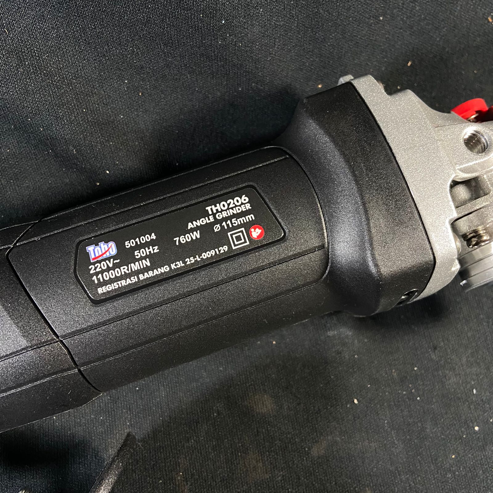 Mesin Gerinda Tangan TOHO TH0206 Angle Grinder 4Inci 3